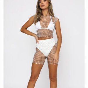 Mini Skirt + Crop Top